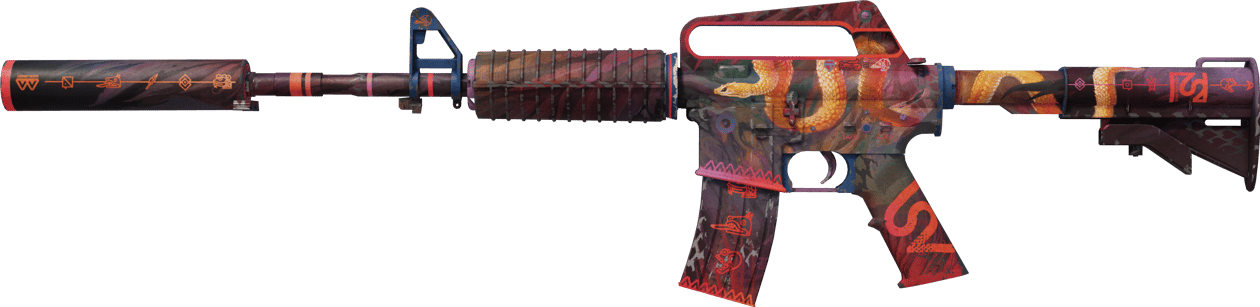 Preview image 1 of M4A1-S | Welcome to the Jungle (Battle-Scarred)