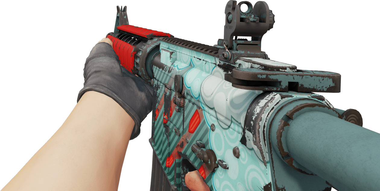 Preview image 3 of M4A4 | Bullet Rain (実地試験済み)