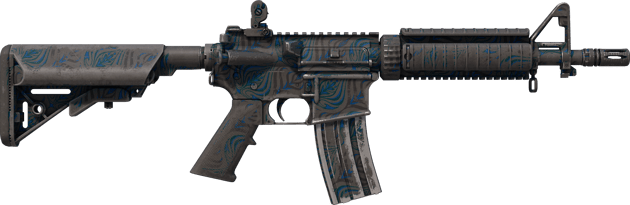 Preview image 2 of M4A4 | 黑暗之華 (重度磨損)