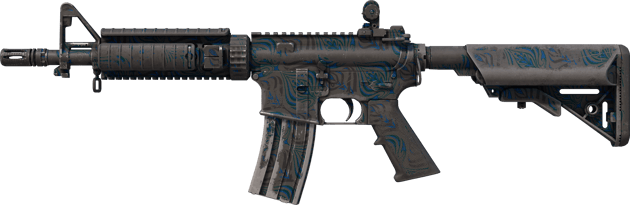 M4A4 | 黑暗之華 (重度磨損)