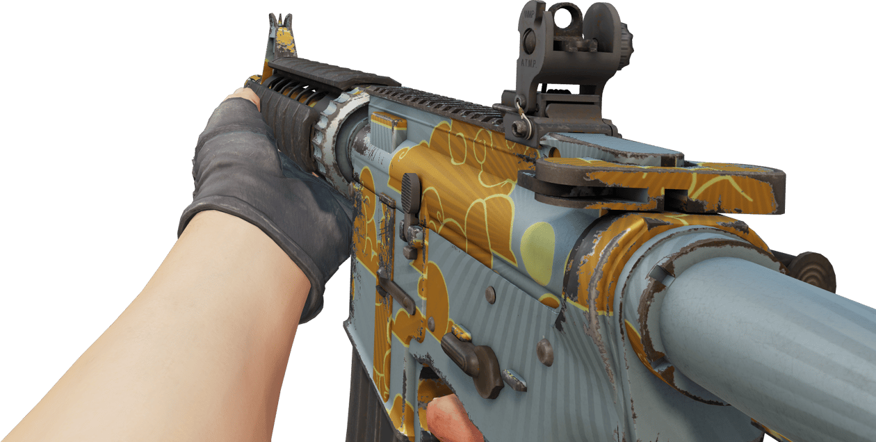 Preview image 3 of M4A4 | Brzask (lekkie zużycie)