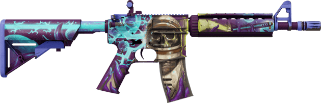 Preview image 2 of M4A4 | Desolate Space (Battle-Scarred)