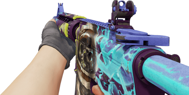 Preview image 3 of M4A4 | Desolate Space (Battle-Scarred)