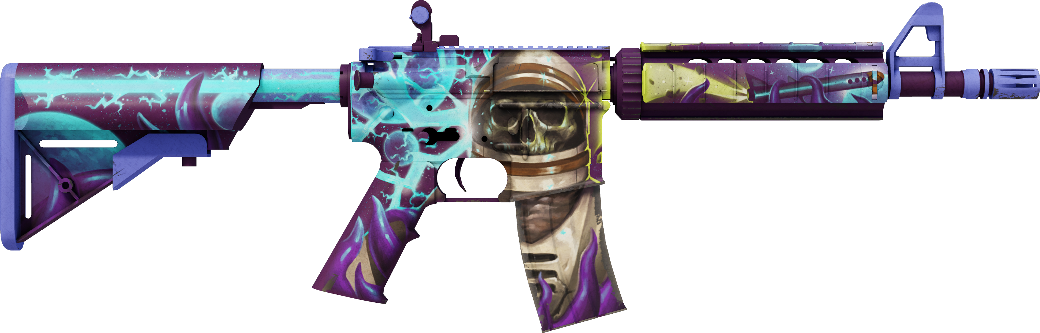 Preview image 2 of M4A4 | Kosmiczna pustka (mocne zużycie)