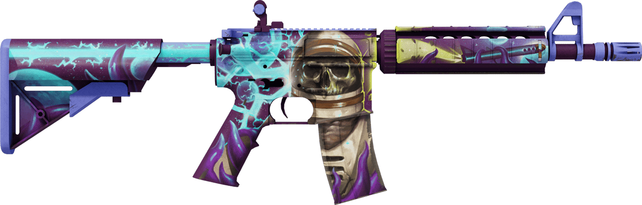 Preview image 2 of M4A4 | 荒涼之空 (重度磨損)