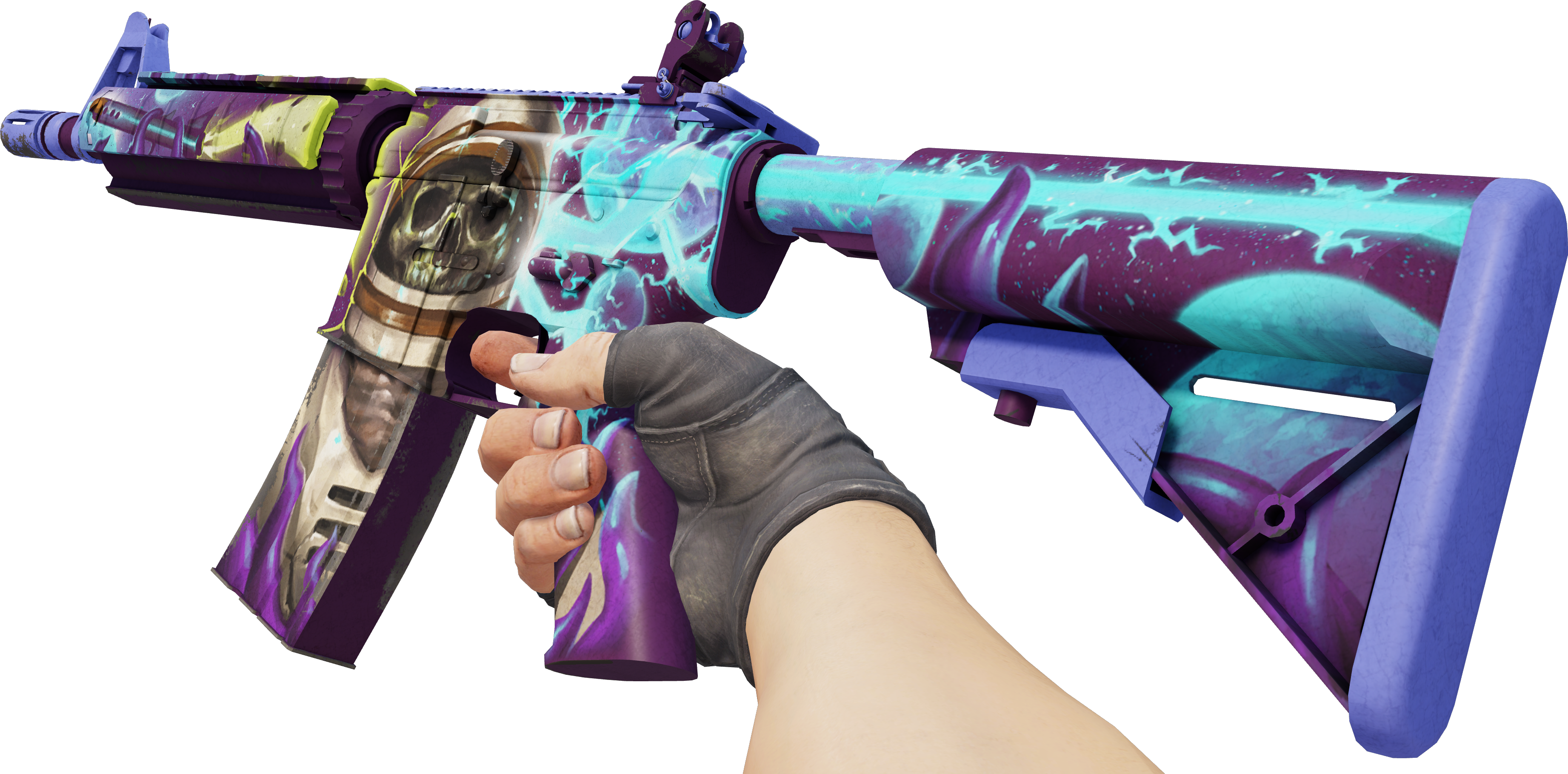 Preview image 3 of M4A4 | Kosmiczna pustka (mocne zużycie)