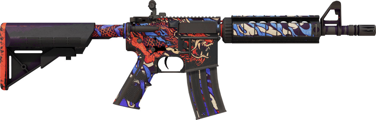 Preview image 2 of M4A4 | 龙王 (战痕累累)