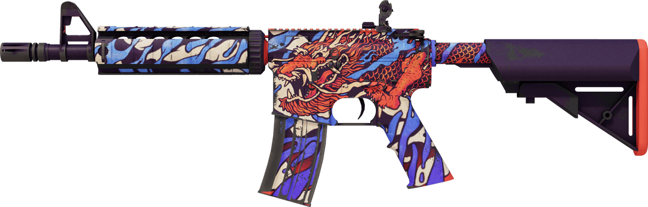 Preview image 1 of M4A4 | 龍王 (Roi dragon) (Très peu usée)