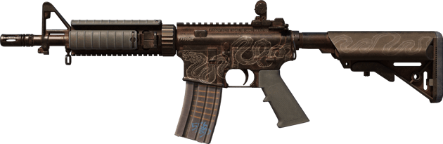 M4A4 | 에치 로드 (전투로 닳고 닳은)