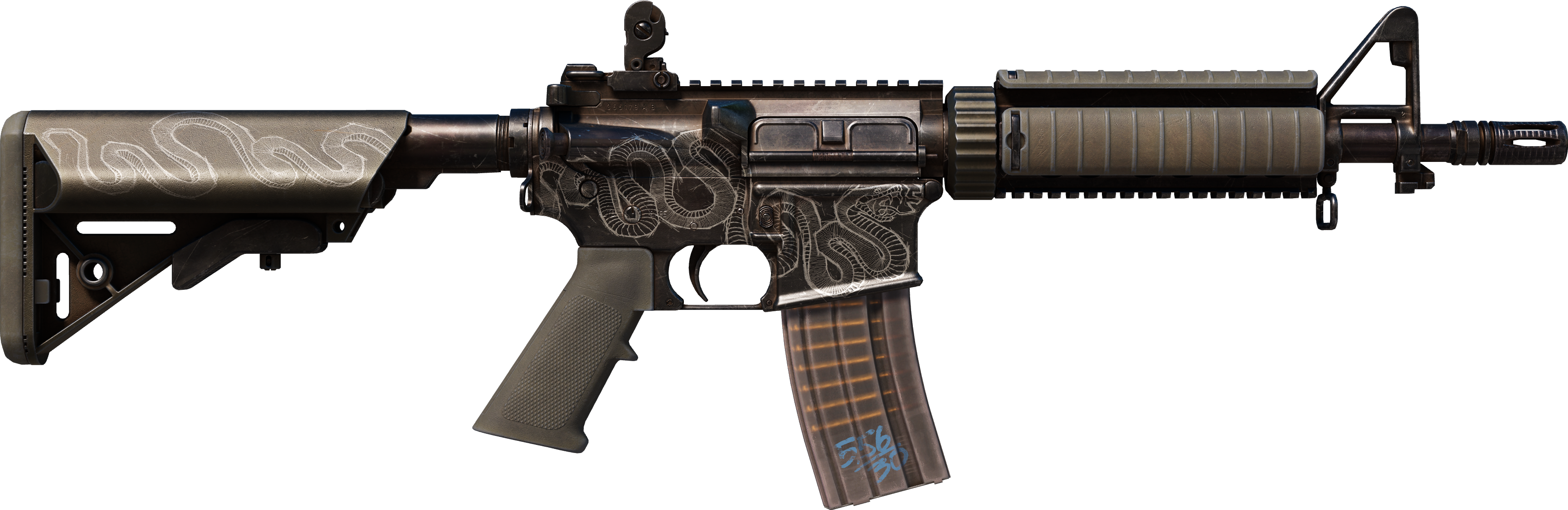 Preview image 2 of M4A4 | Morsure du serpent (Très peu usée)