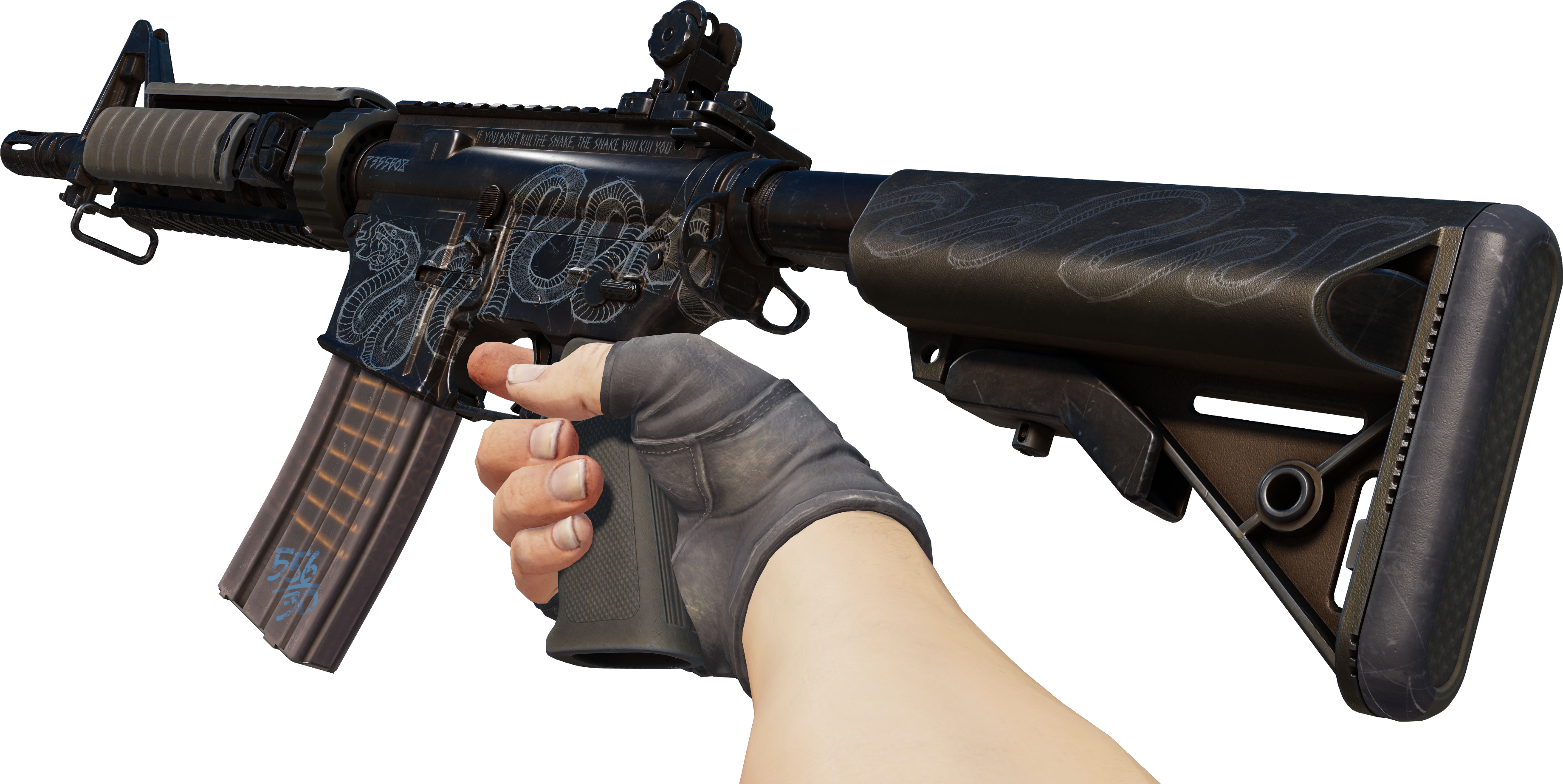 Preview image 3 of M4A4 | Morsure du serpent (Très peu usée)