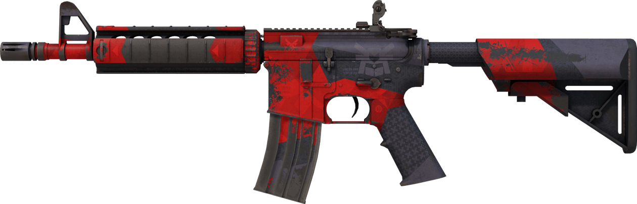 Preview image 1 of M4A4 | Evil Daimyo (Battle-Scarred)