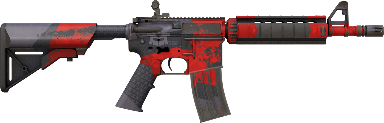 Preview image 2 of M4A4 | Evil Daimyo (Well-Worn)