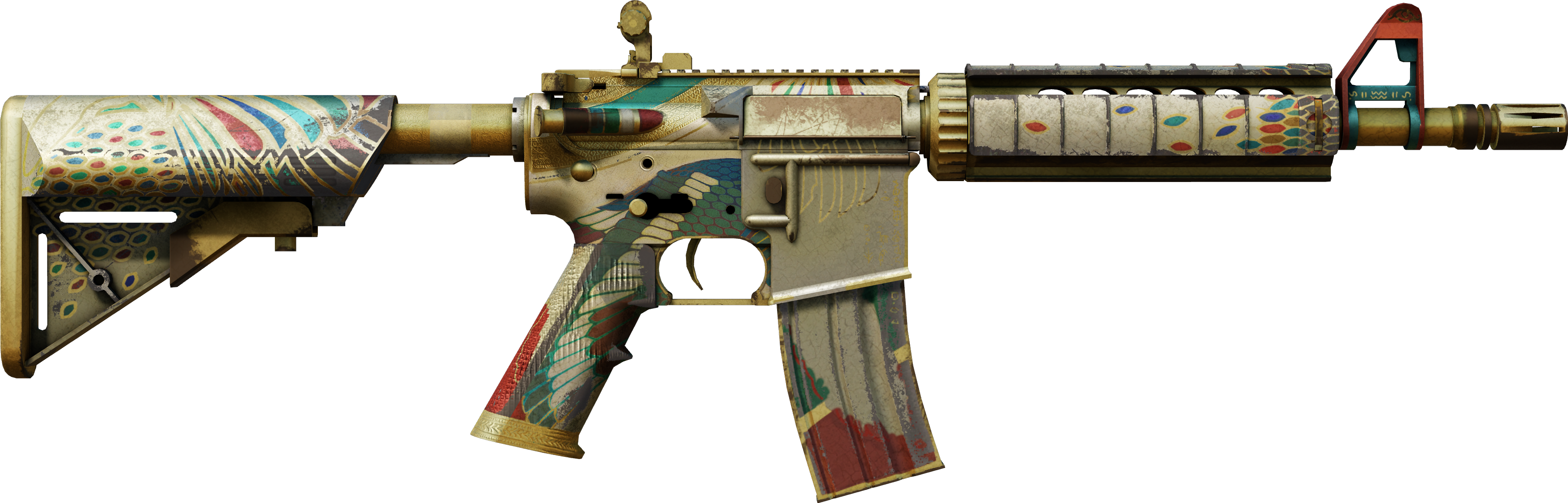 Preview image 2 of M4A4 | Œil d'Horus (Marquée par les combats)