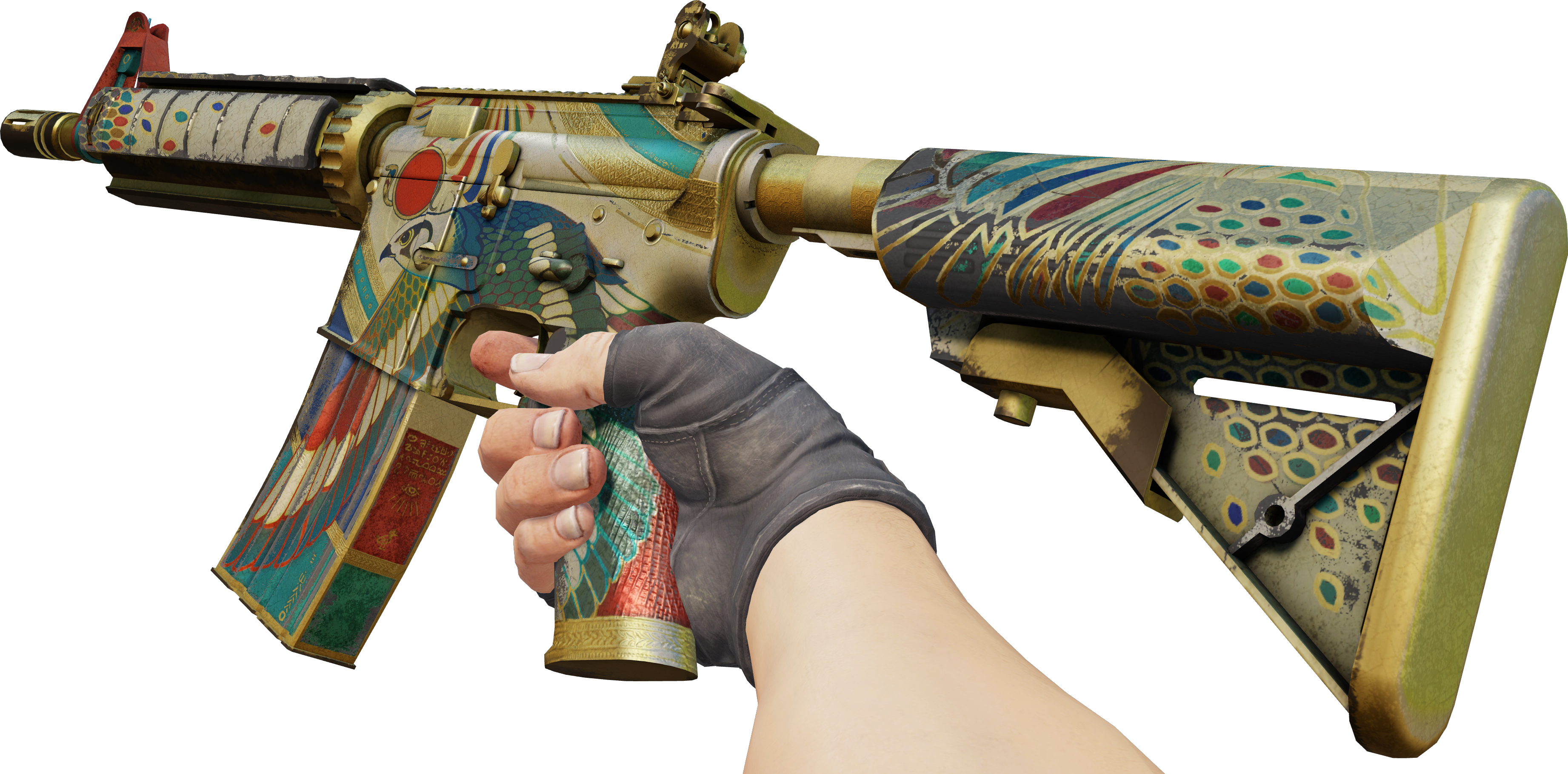 Preview image 3 of M4A4 | Œil d'Horus (Marquée par les combats)