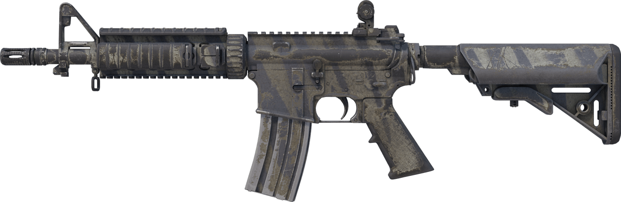 Preview image 1 of M4A4 | Faded Zebra (Segnato dalle battaglie)