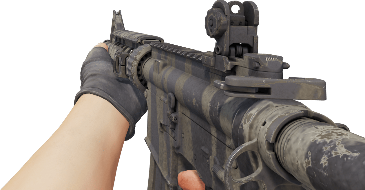 Preview image 3 of M4A4 | Faded Zebra (Field-Tested)