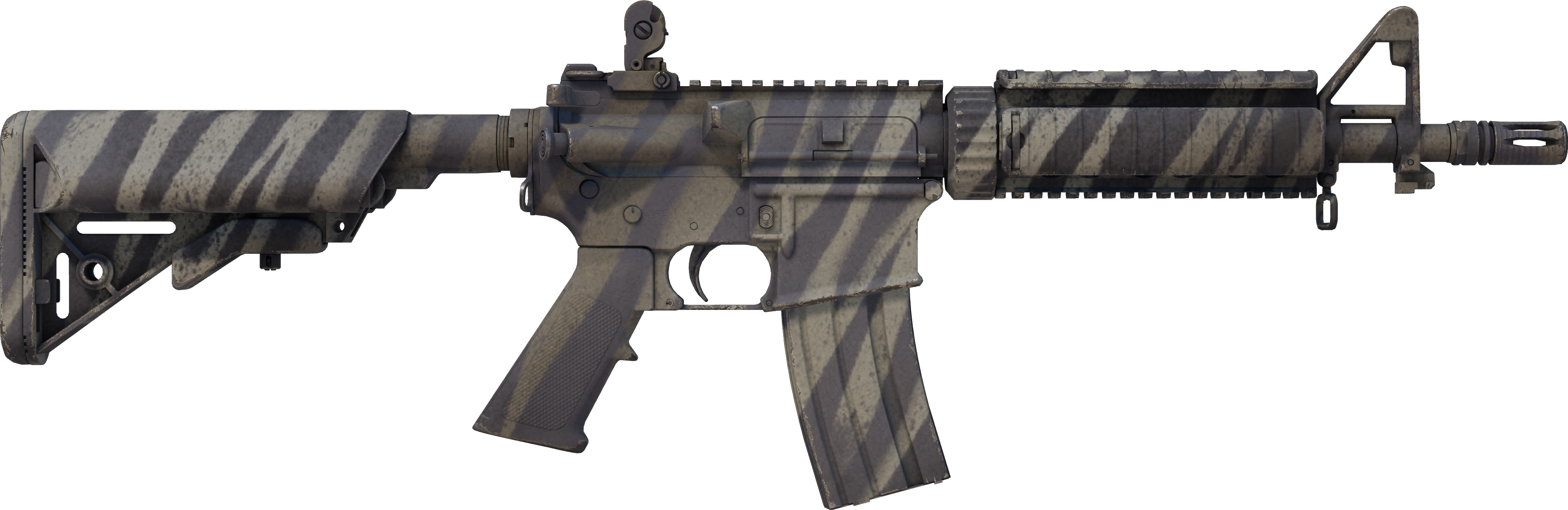 Preview image 2 of M4A4 | Zèbre pâle (Très peu usée)