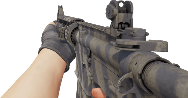 Preview image 3 of M4A4 | Zèbre pâle (Très peu usée)