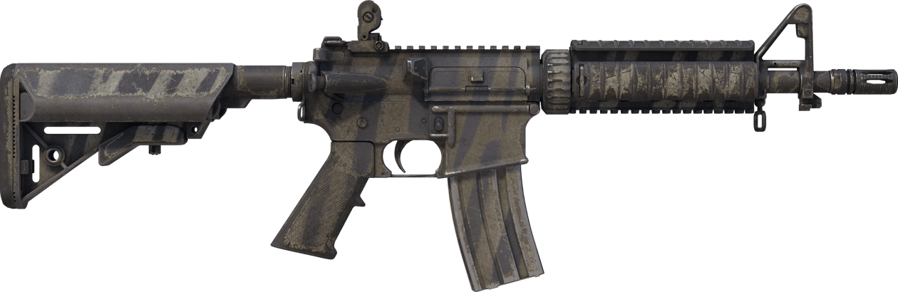 Preview image 2 of M4A4 | Cebra desteñida (Bastante desgastado)