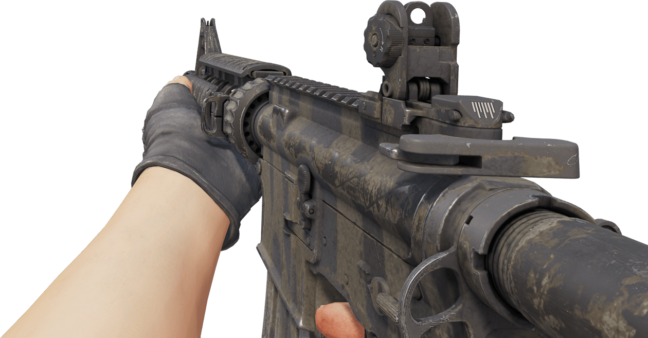 Preview image 3 of M4A4 | Cebra desteñida (Bastante desgastado)