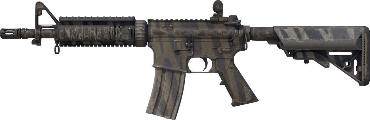 Preview image 1 of M4A4 | Cebra desteñida (Bastante desgastado)