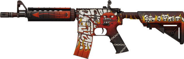 M4A4 | Hellfire (MW - Trầy ít)
