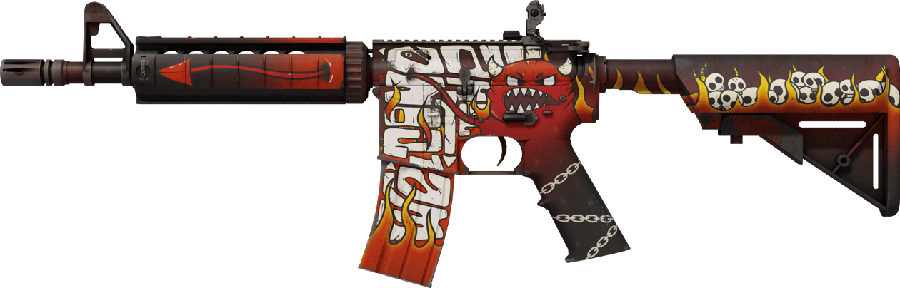 Preview image 1 of M4A4 | Hellfire (Usura minima)