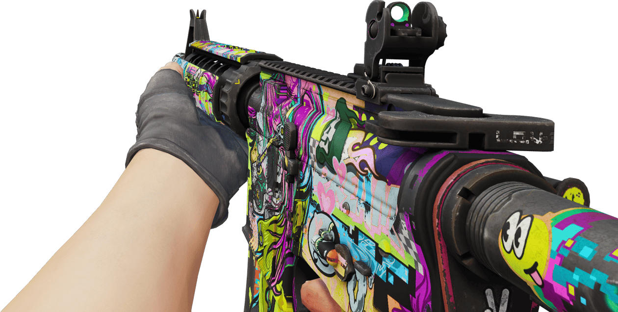 Preview image 3 of M4A4 | Farbenpracht (Kampfspuren)