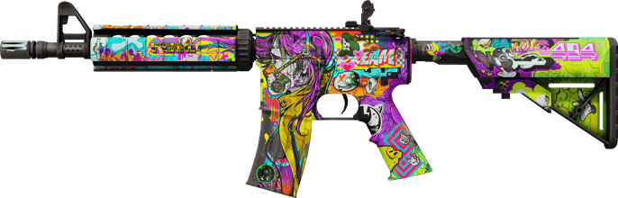 M4A4 | 活色生香 (久经沙场)