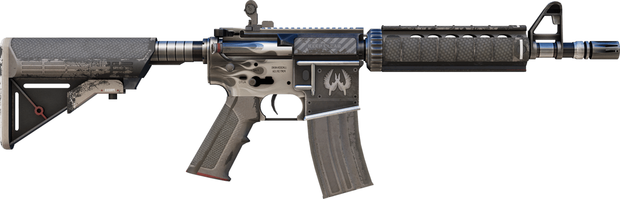 Preview image 2 of M4A4 | Magnesium (ถลอกปอกเปิกจากการรบ)