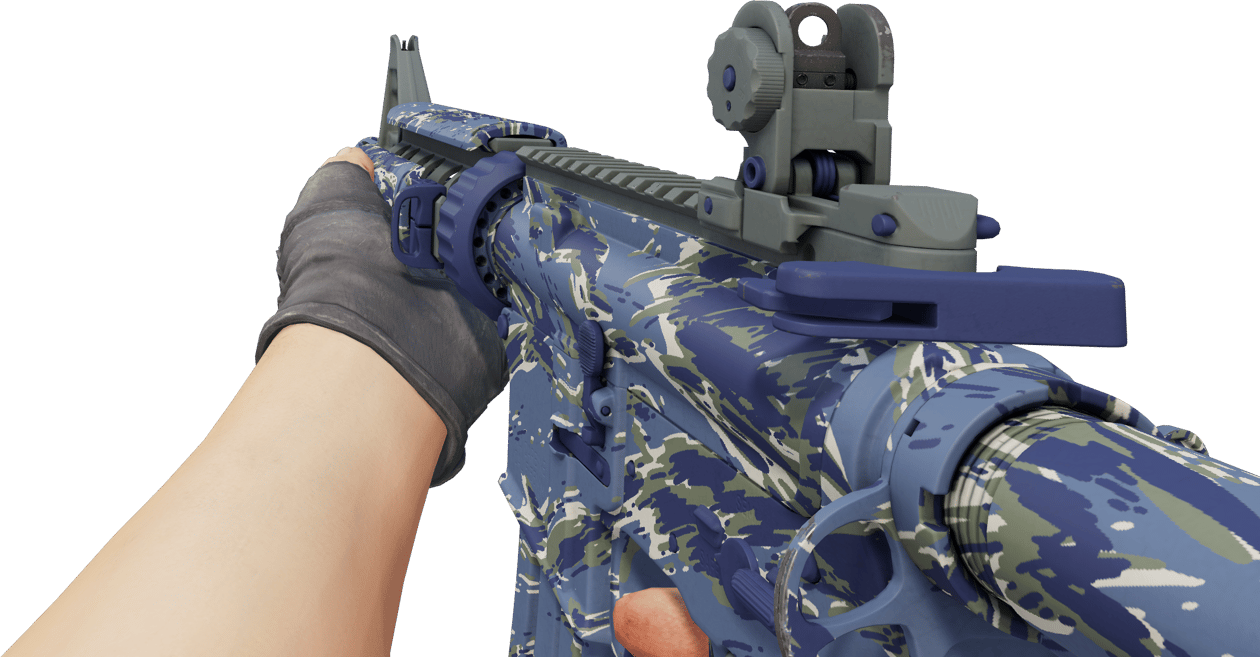 Preview image 3 of M4A4 | Naval Shred Camo (Factory New)