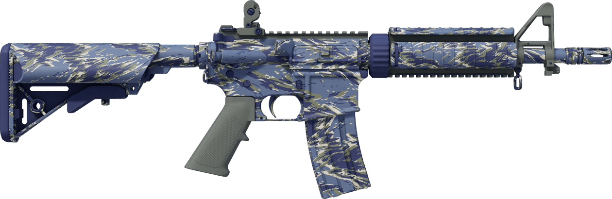 Preview image 2 of M4A4 | Naval Shred Camo (Com Pouco Uso)