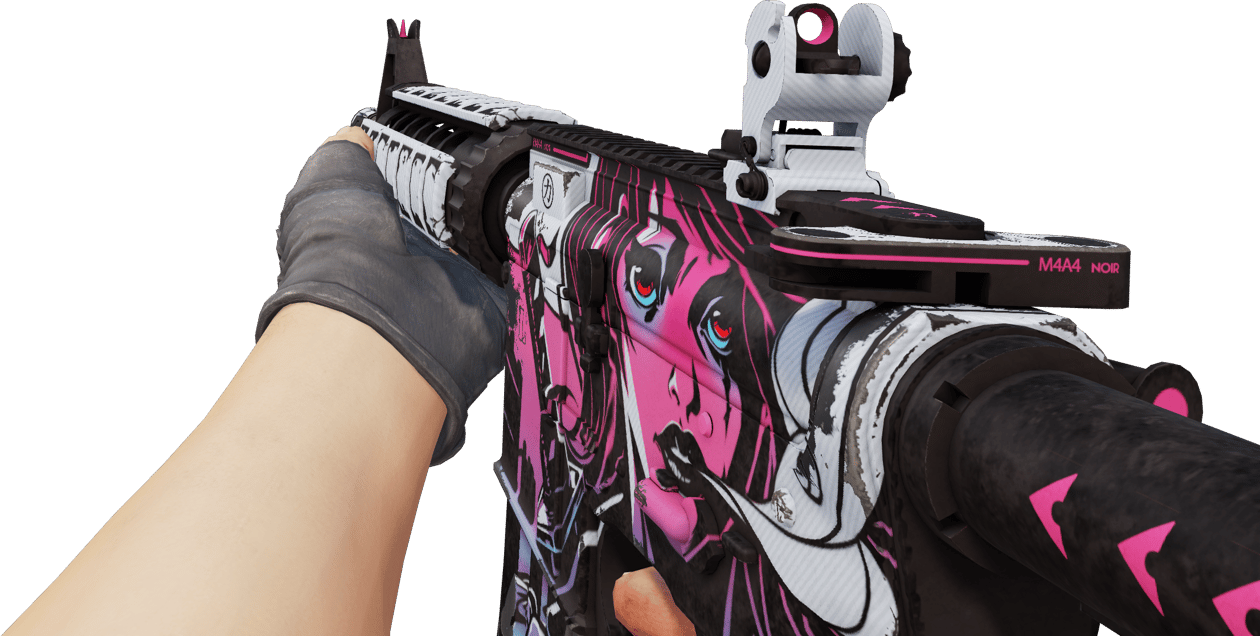 Preview image 3 of M4A4 | Neonoir (Algo desgastado)