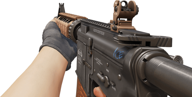 Preview image 3 of M4A4 | Poly Mag (MW - Trầy ít)