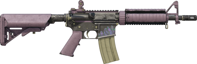 Preview image 2 of M4A4 | Polysoup (Battle-Scarred)