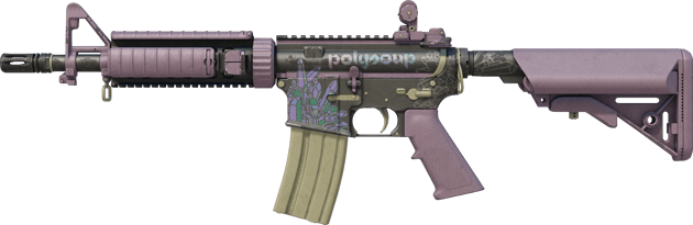 M4A4 | Polysoup (Well-Worn)