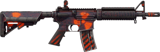 Preview image 2 of M4A4 | Peligro de radiación (Bastante desgastado)