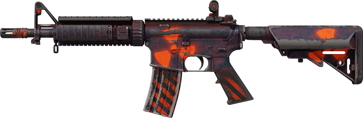 Preview image 1 of M4A4 | Peligro de radiación (Bastante desgastado)