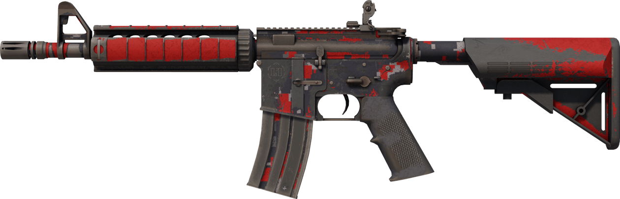 Preview image 1 of M4A4 | Red DDPAT (ถลอกปอกเปิกจากการรบ)