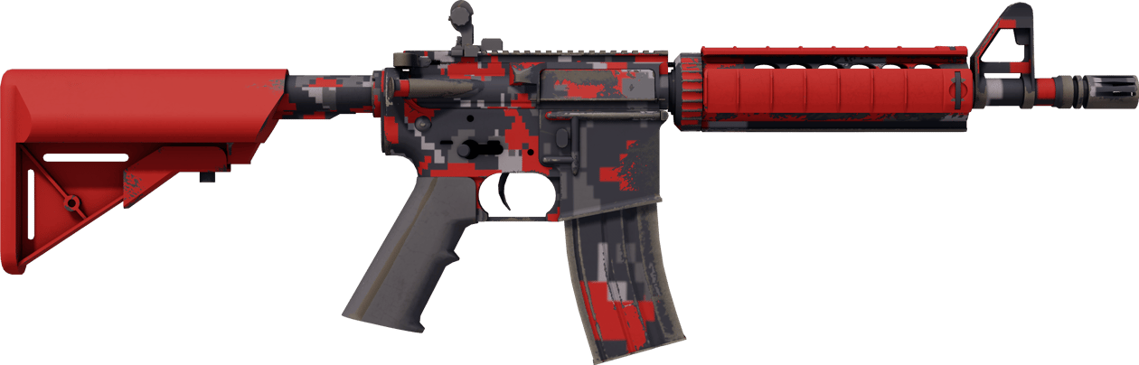 Preview image 2 of M4A4 | Red DDPAT (ใหม่จากโรงงาน)
