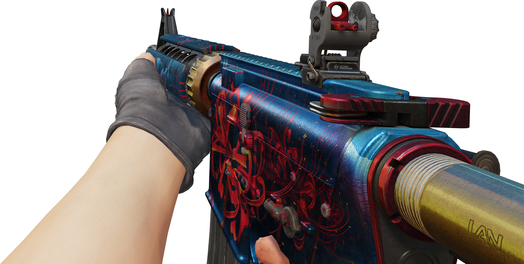 M4A4 | Örümcek Zambağı (Savaş Görmüş) - Skins Wiki
