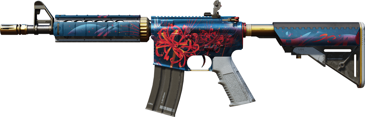 Preview image 1 of M4A4 | Lirio araña (Algo desgastado)