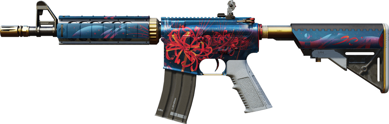 Preview image 1 of M4A4 | Spider Lily (Usura minima)