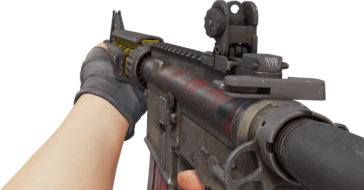 Preview image 3 of M4A4 | Steel Work (ถลอกปอกเปิกจากการรบ)