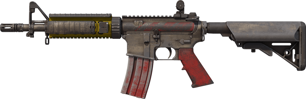 Preview image 1 of M4A4 | Steel Work (ถลอกปอกเปิกจากการรบ)