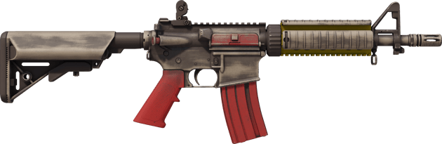 Preview image 2 of M4A4 | 钢铁红流 (崭新出厂)