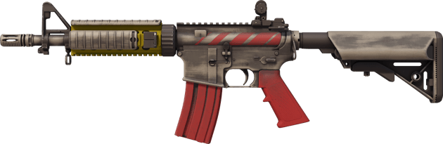 M4A4 | 钢铁红流 (崭新出厂)