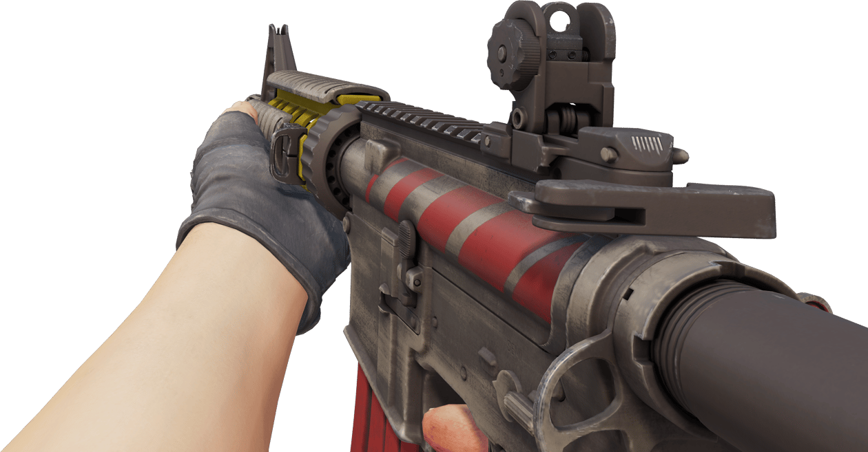 Preview image 3 of M4A4 | Wyrób stalowy (lekkie zużycie)