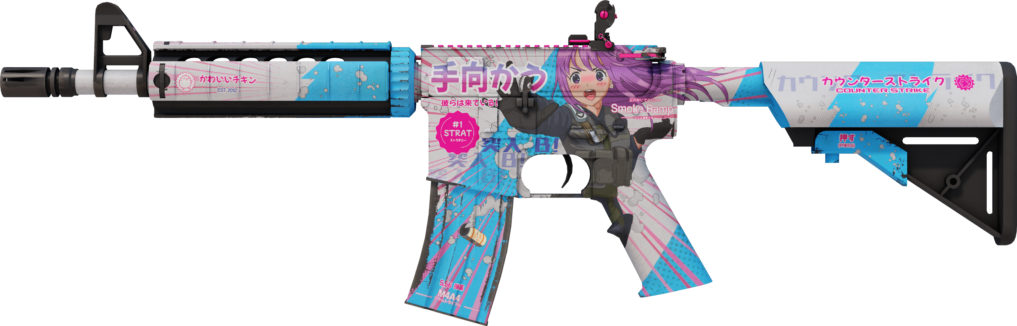 M4A4 | Temukau (Field-Tested) - Skins Wiki